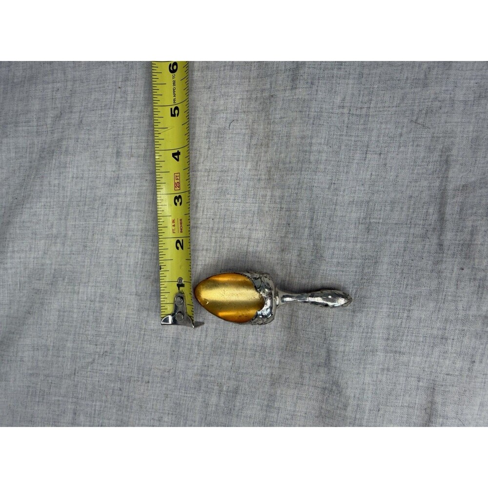 Ornate Victorian Raimond Silver-plated Sugar Scoop Vintage Silver Plate - Picture 7 of 7